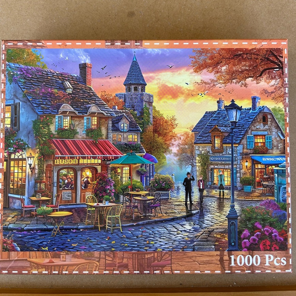 1000 piece puzzle “Neon Street “